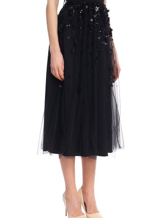 Чёрная юбка MAX MARA: фото 3 - Invogue